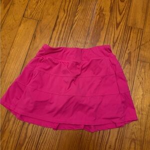 Hot Pink Athletic Skort